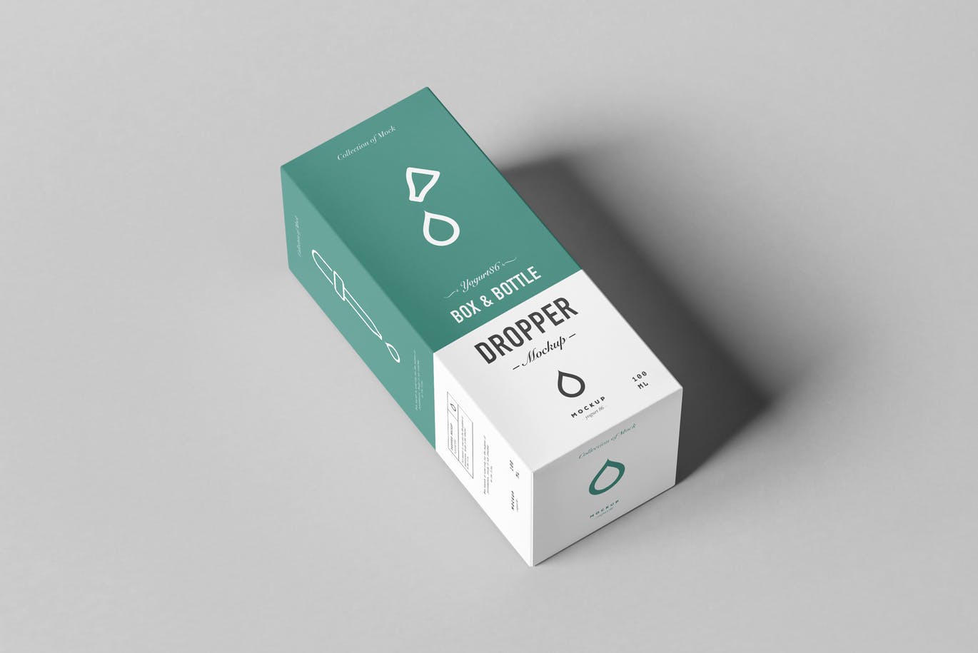 逼真的滴管包装VI样机展示模型mockups插图(8)
