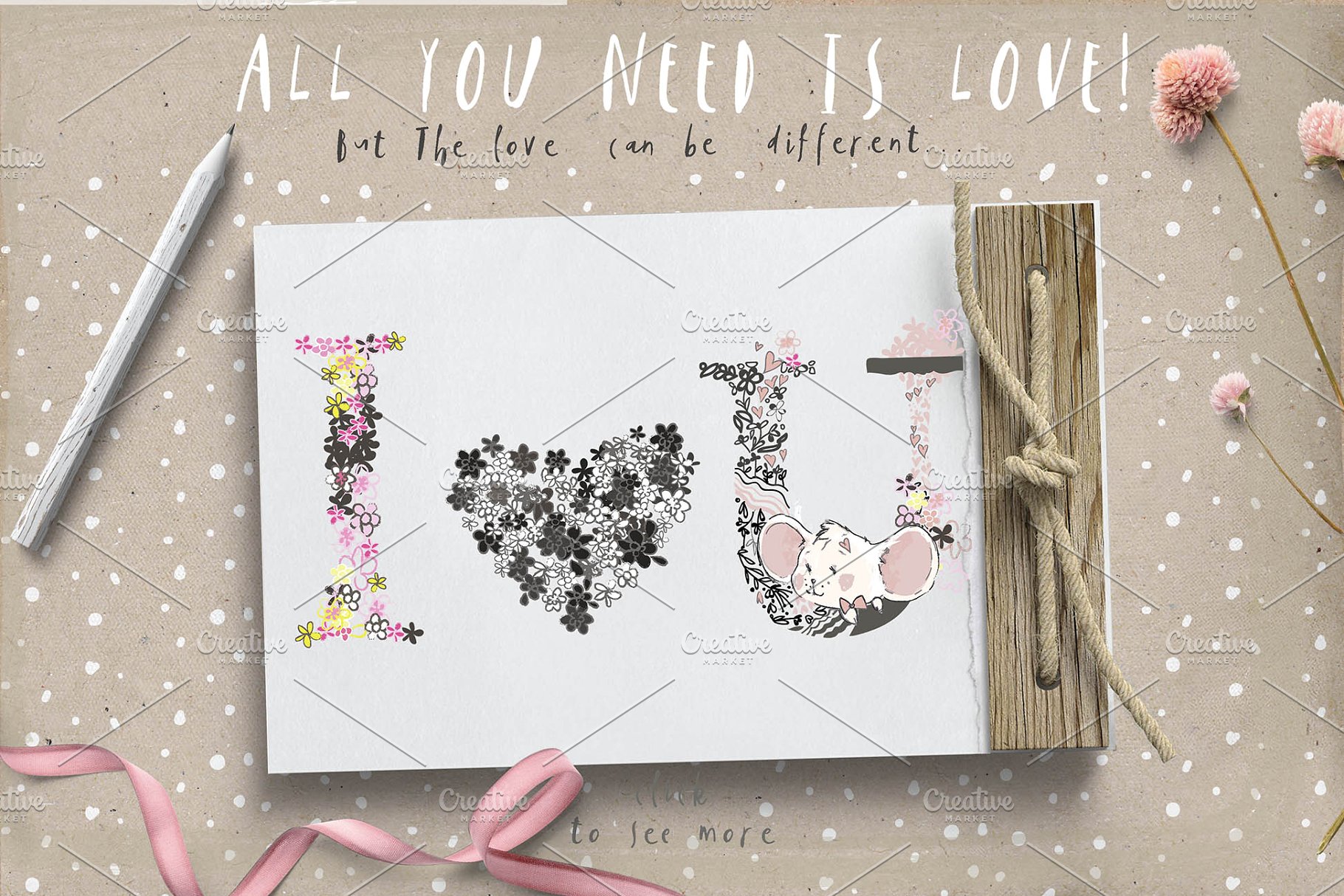 温馨的农场手绘设计元素合集[2.97GB] LOVE IN THE FARMHOUSE插图(4)