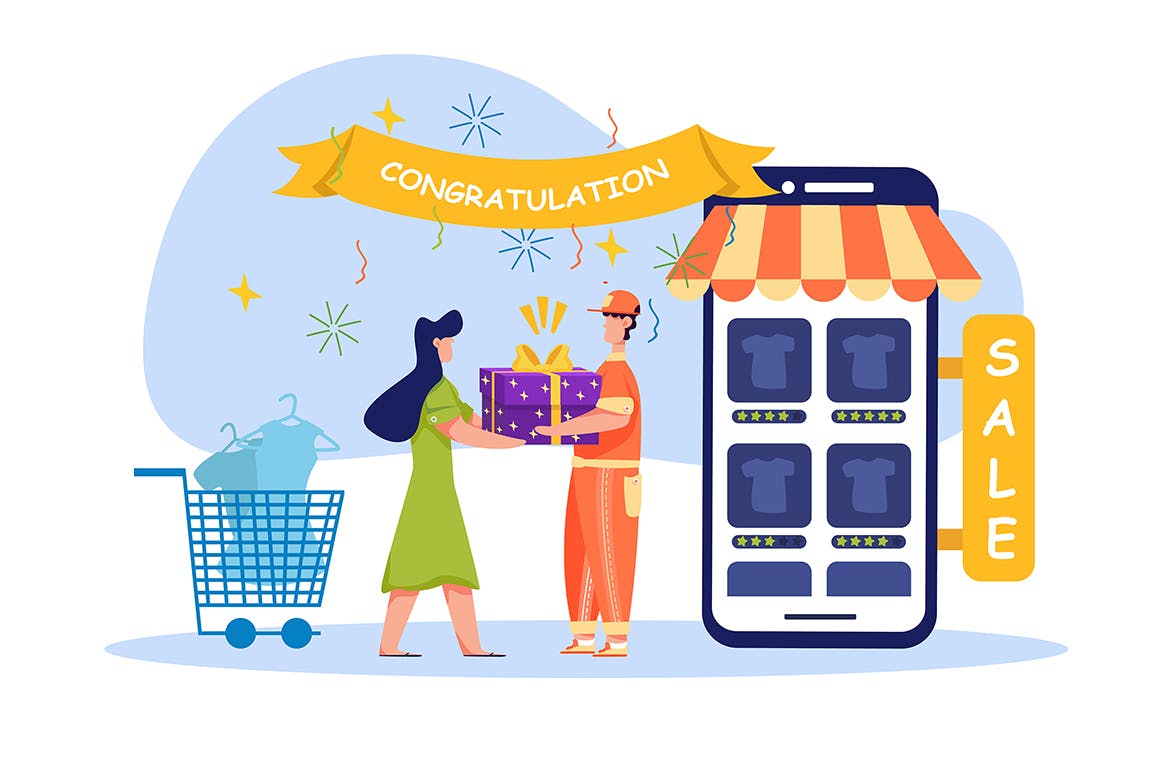 金融财务主题矢量插画设计素材包 Financial Illustrations Pack插图(7)