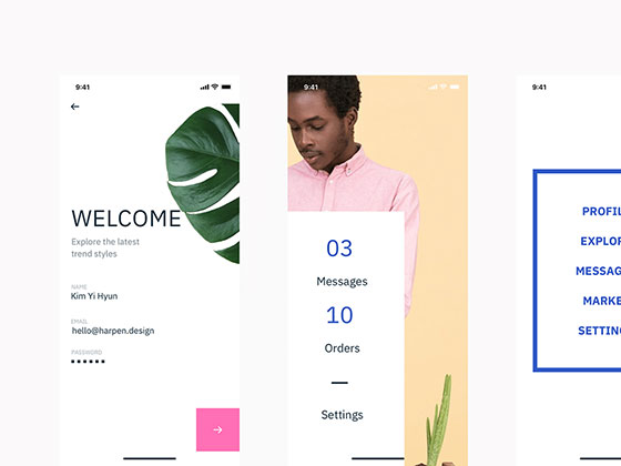 Mode 登录表单界面素材之家精选sketch素材