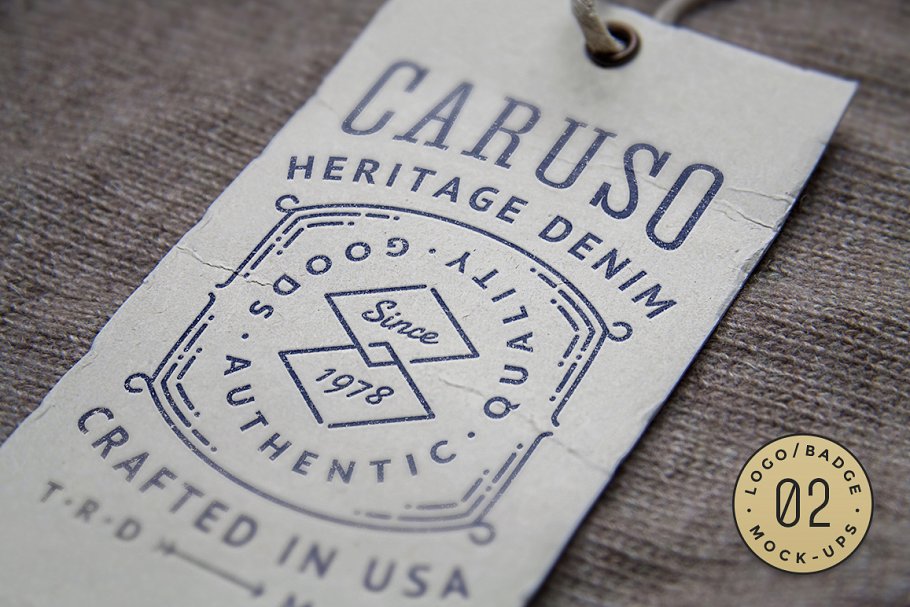 10款非常有格调的Logo/徽章设计展示样机模板 10 Logo/Badge Mock-Ups Vol.2插图