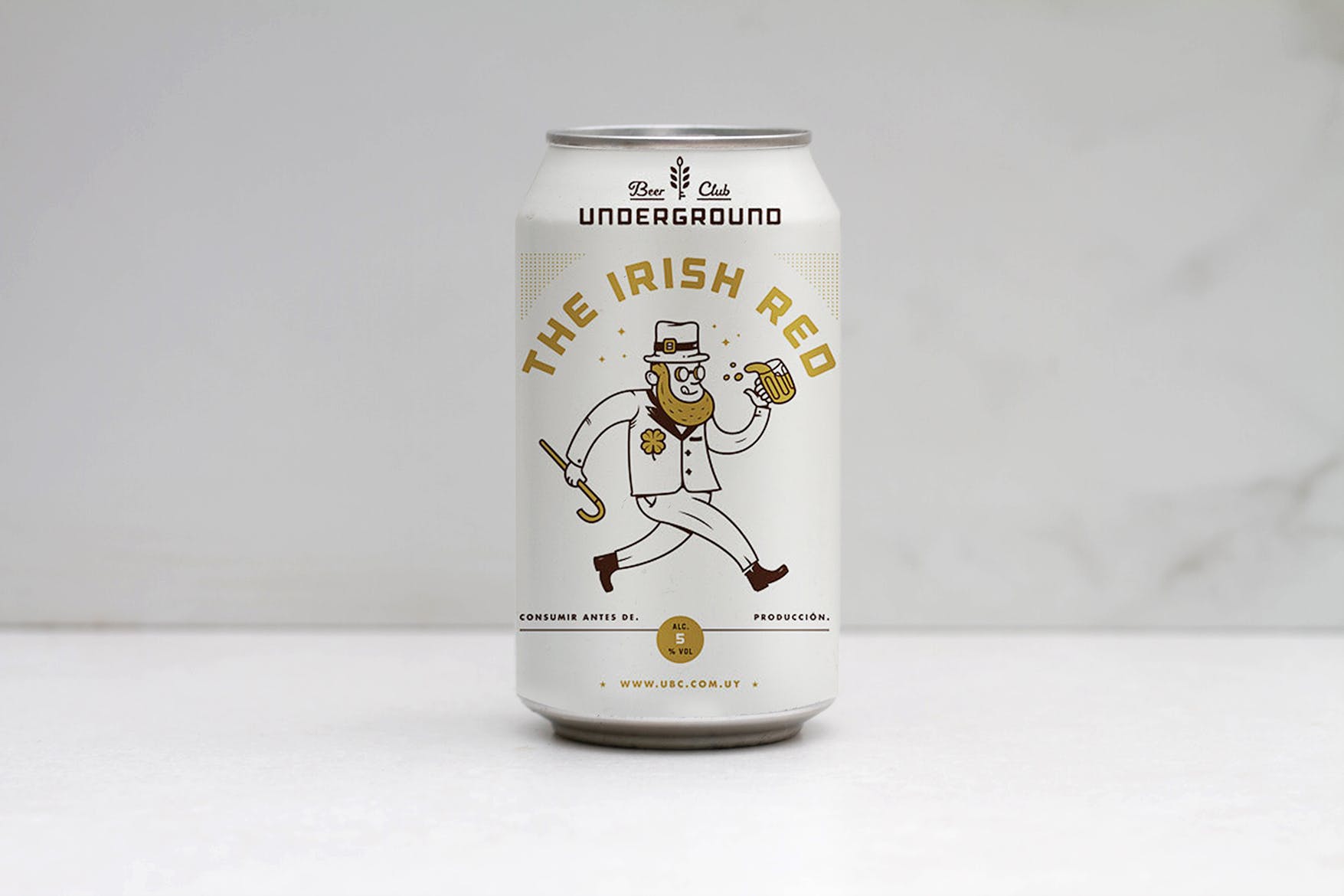 啤酒饮料易拉罐外观设计预览样机 Branding Can Mockup插图(1)