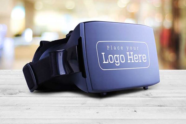 逼真的VR眼镜设备样机 V.1 VR Mock Up V.1