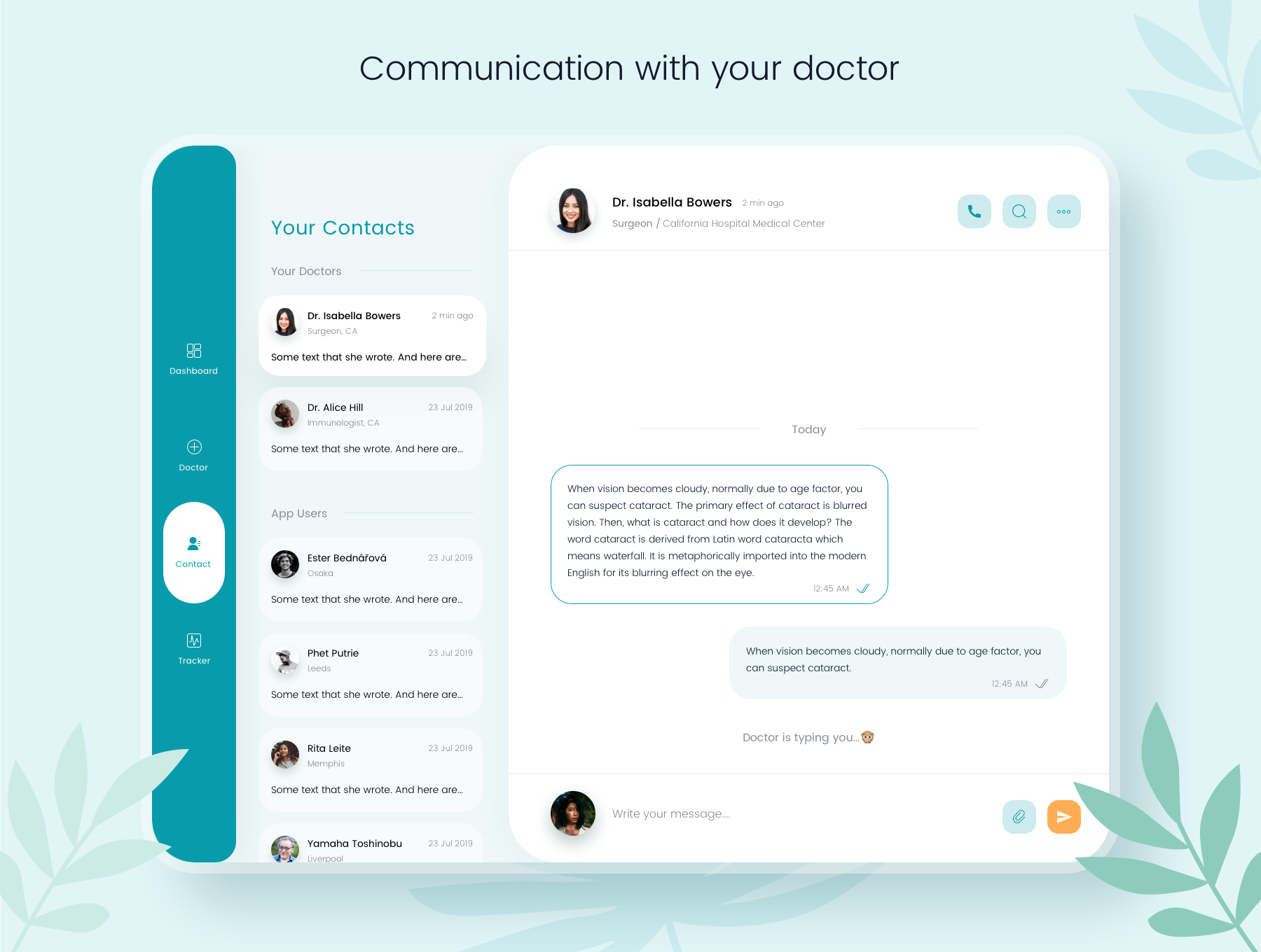 素材库下午茶：医疗保健APP应用UI设计素材库精选套件插图(1)
