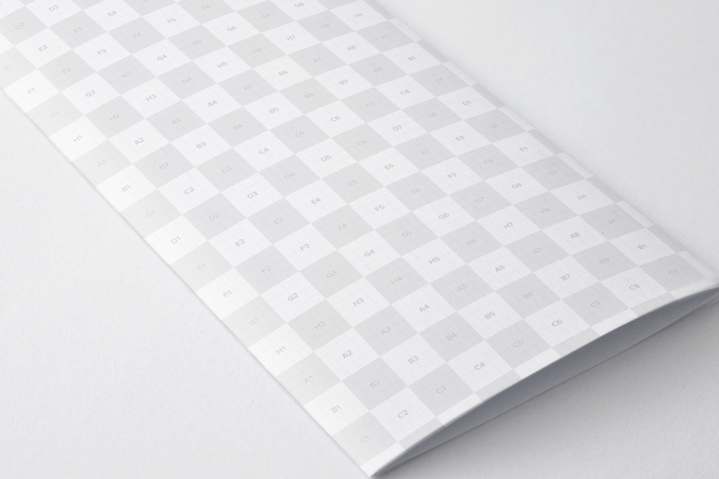 三折页设计宣传传单设计效果图样机01 Tri Fold Brochure Mockup 01插图(1)