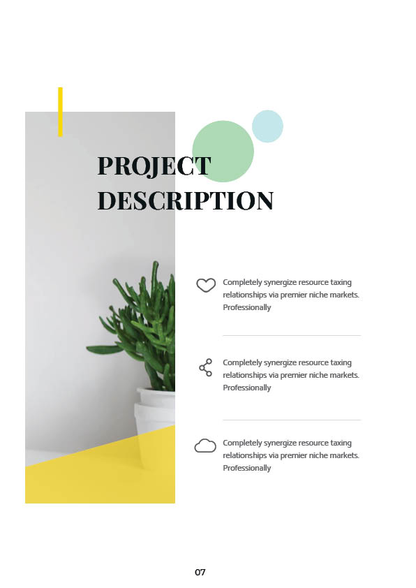 时尚简约多用途的公司业务手册画册楼书杂志设计模板（indd）插图(9)