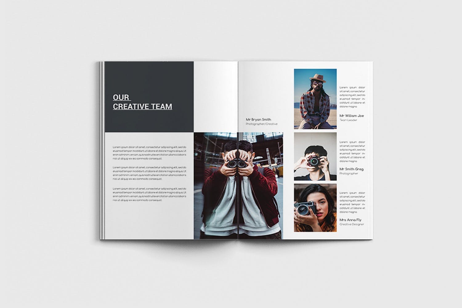 摄影作品集/摄影工作室画册设计模板 Fotograph – A4 Photography Proposal Template插图(9)