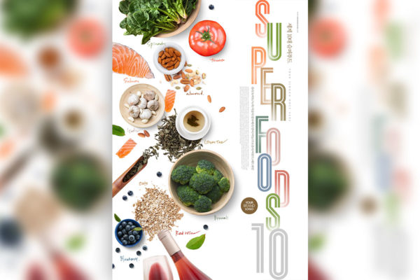 食品促销活动广告海报设计模板