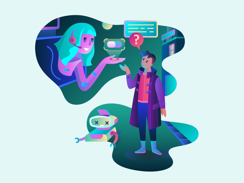 5 张充满活力插画素材之家精选sketch素材