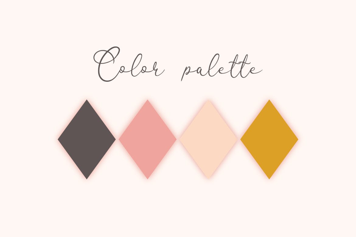 优雅手绘元素无缝纸张图案贴图素材 Design Elements and Seamless Papers插图(1)