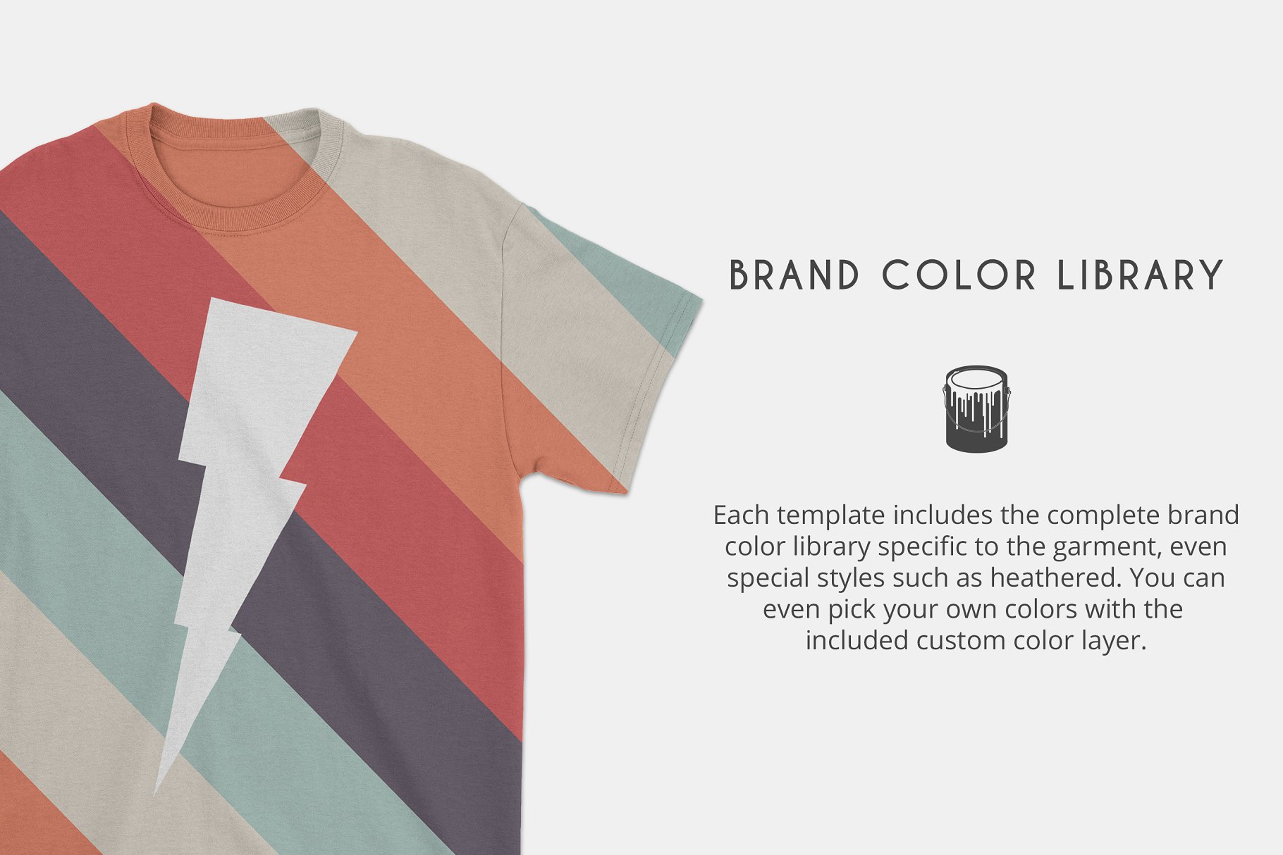 Gildan 2000 T恤设计展示样机 Gildan 2000 T-Shirt Mockups插图(3)