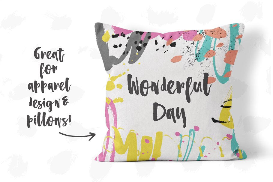 奇特抽象油画贺卡纹理 Abstract Paint Card Creator插图(4)