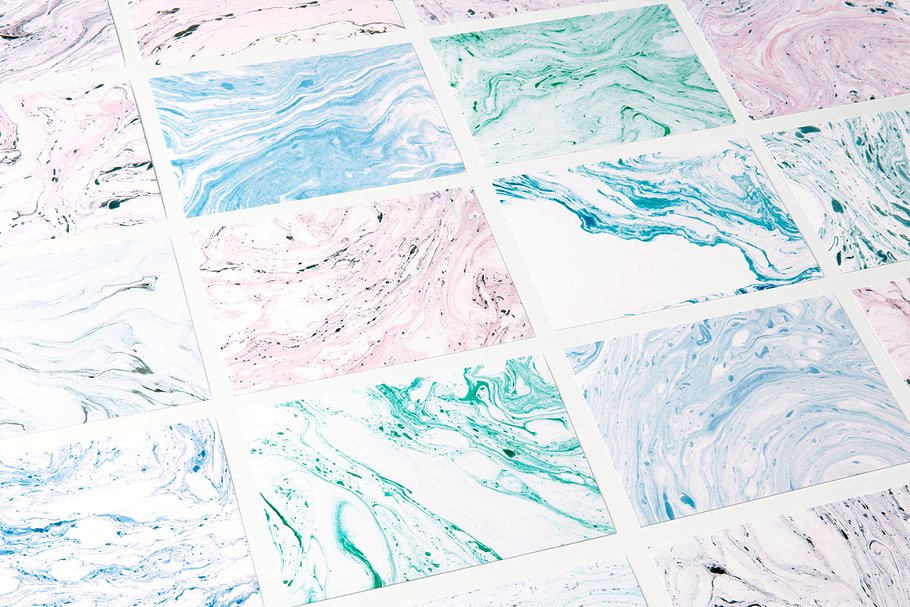 大理石肌理纹理合集2 Marble Paper Textures 2插图(1)