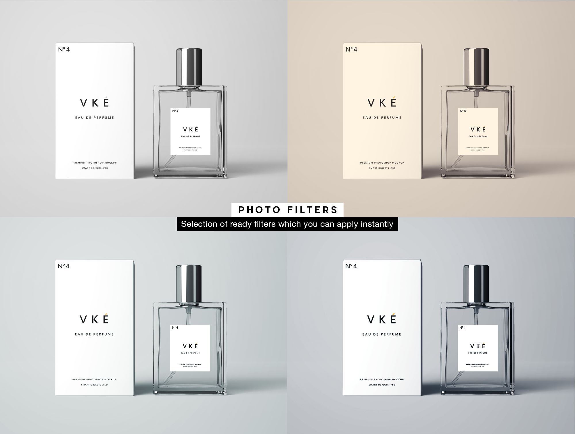 香水瓶&香水包装盒外观设计样机模板 Perfume Package Mockup插图(9)