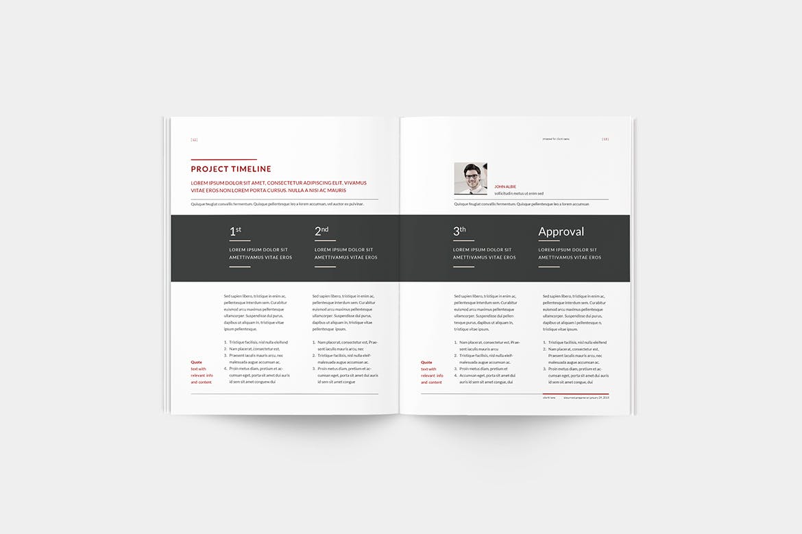 商业计划书/投标标书设计模板 Business Proposal插图(6)