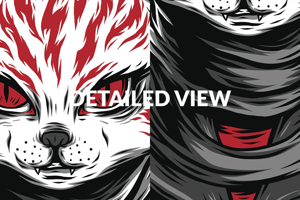 致命之眼潮牌T恤印花图案素材库精选设计素材 Deadly Eyes插图(4)