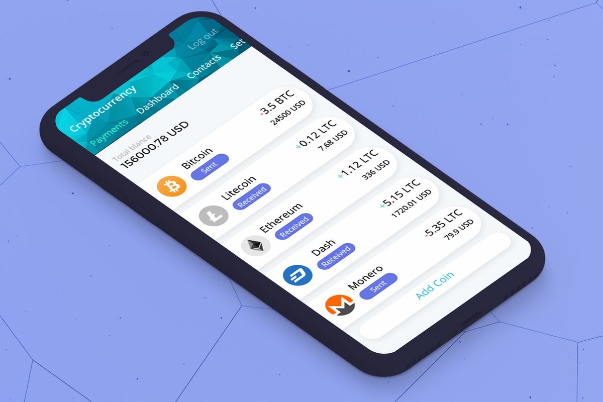 加密货币电子钱包APP应用UI模板 Cryptocurrency Wallet 3 Mobile Ui – H插图