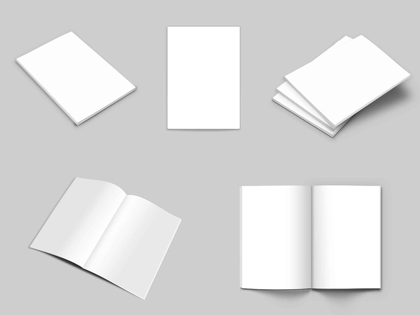 一套高质量杂志小样展示模板[PSD]插图(8)