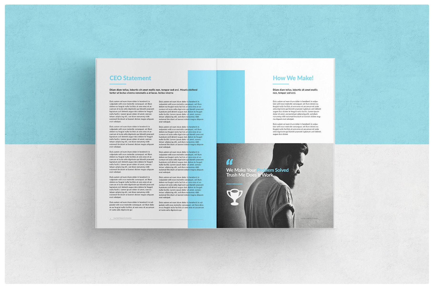 企业宣传产品介绍画册模板 Brochure插图(2)