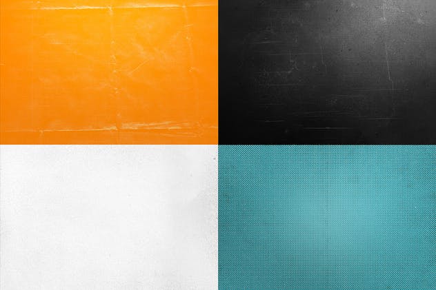 复古粗糙彩色纹理合集 Vintage Grunge Textures插图(3)