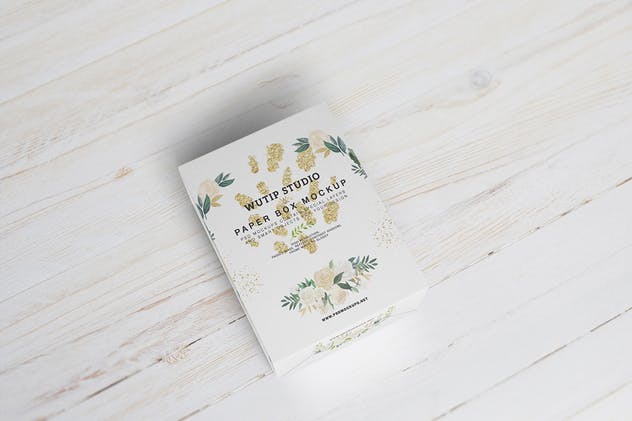 礼品纸盒包装样机Vol.2 PAPER BOX MOCKUP 02插图(7)