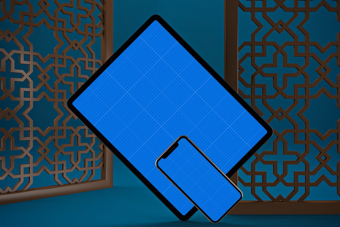 阿拉伯文APP应用iPhone XS和iPad Pro样机模板 Arabic iPhone XS & iPad Pro插图(11)