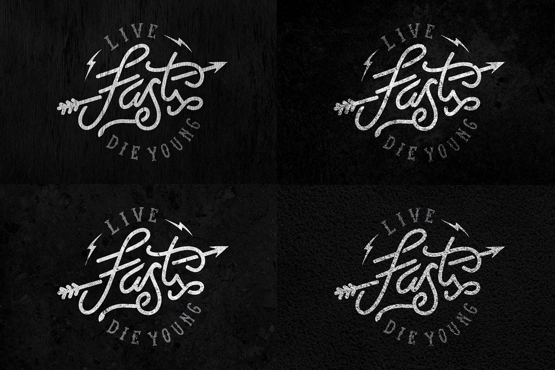 50款高品质的黑色纹理素材 50 Black Textures vol.4 [jpg]插图(7)