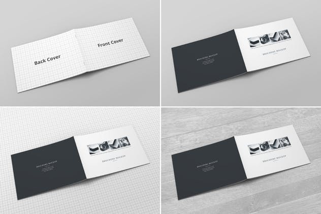 A4多用途产品目录产品手册样机模板Vol.2 Brochure Catalog Mockup Vol. 2插图(2)