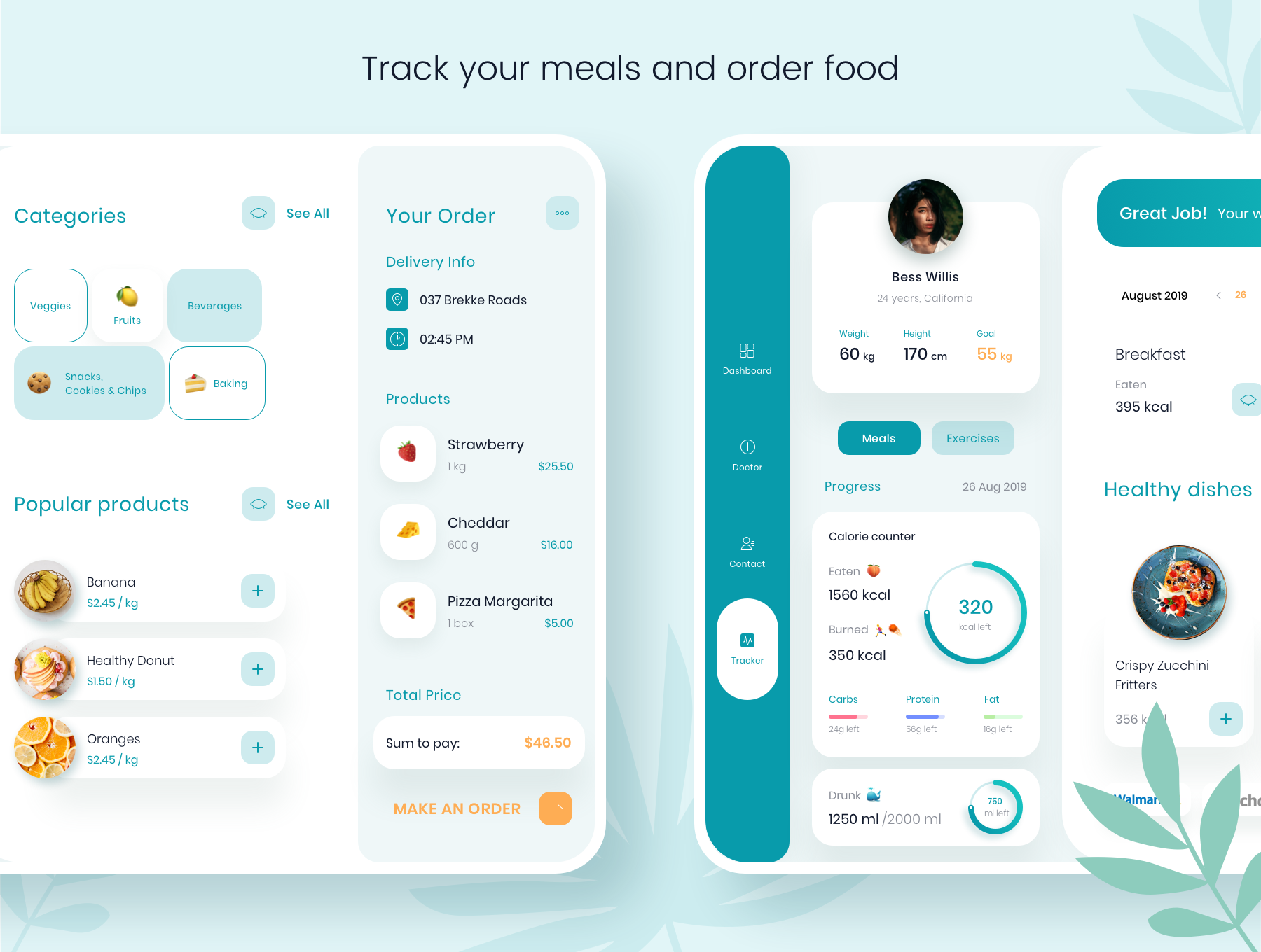 素材库下午茶：医疗保健APP应用UI设计素材库精选套件插图(5)