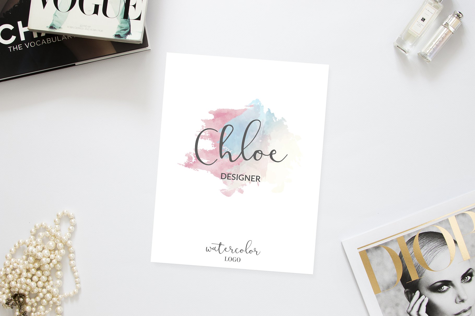 女性风格女性品牌Logo模板合集v2 Feminine Logo templates vol 2插图(3)