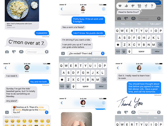 iOS 10 iMessage 应用界面素材之家精选sketch素材