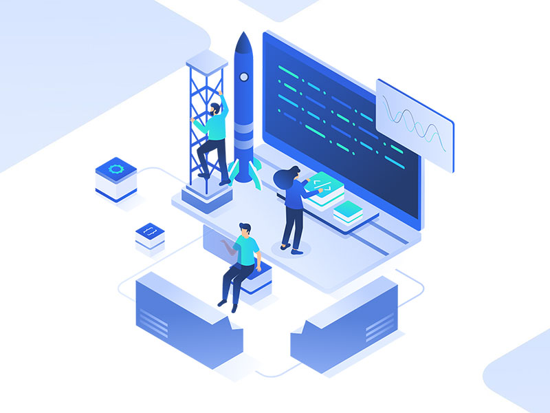 5 张移动应用与网络开发插画素材之家精选sketch素材