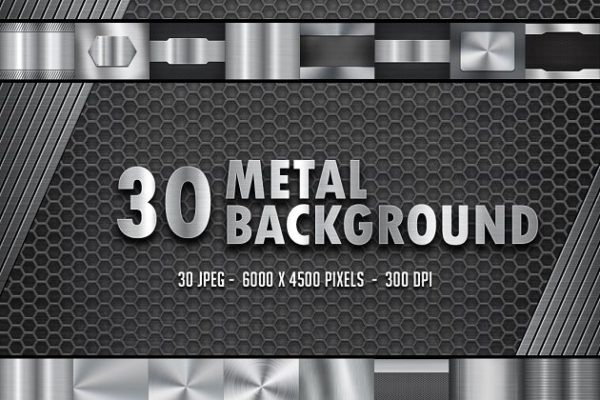 哑光拉丝金属背景 Metal Background