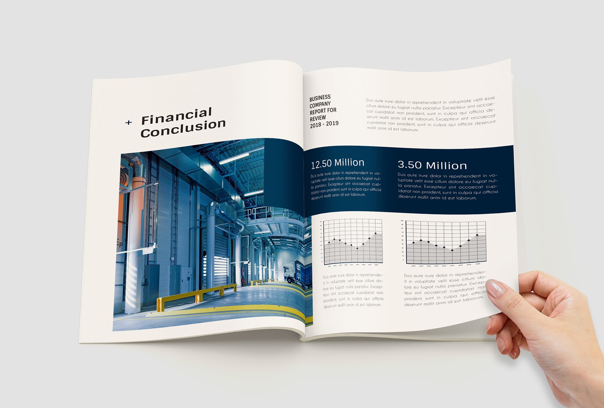 企业年度报告/年终总结报告设计模板 Annual Repot Company Name插图(9)