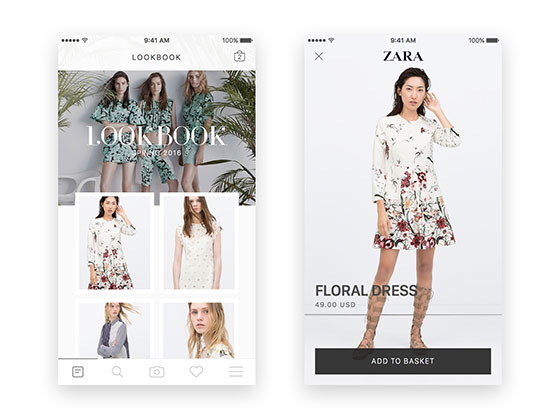 Zara Lookbook 画廊素材之家精选sketch素材