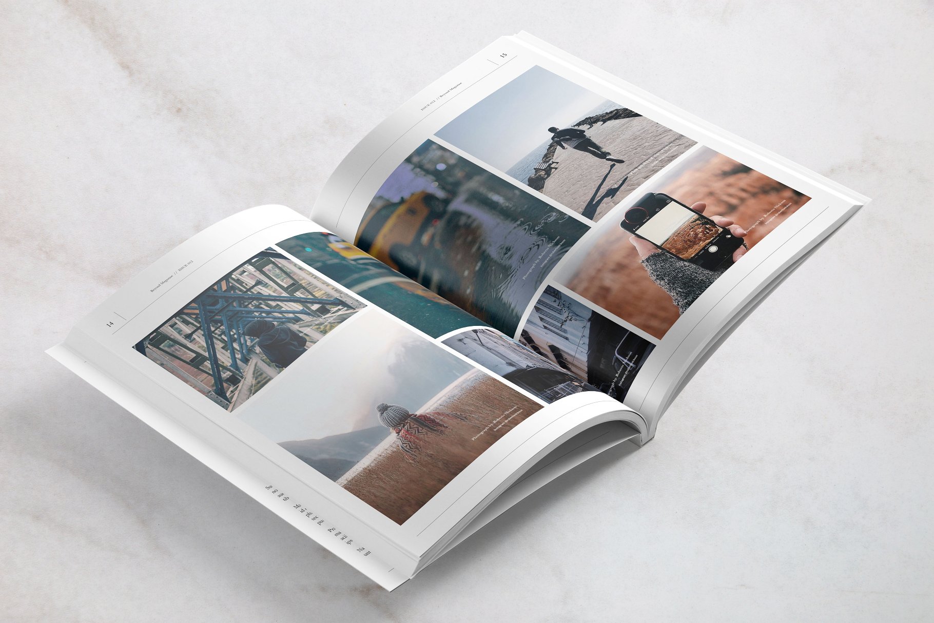 旅行摄影社交主题杂志模板 Beyond Magazine插图(3)