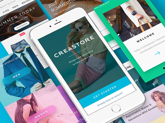 CreaStore 界面包素材之家精选sketch素材