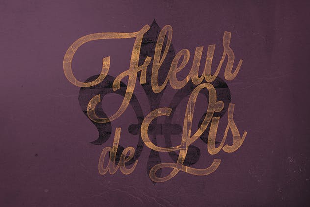 复古半色调凸版纹理效果PSD模板 Vintage Letterpress Texture Effects插图(7)