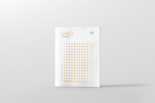 高级时尚杂志样机模板 Magazine Mockup – US Letter 8.5×11 inch插图(1)