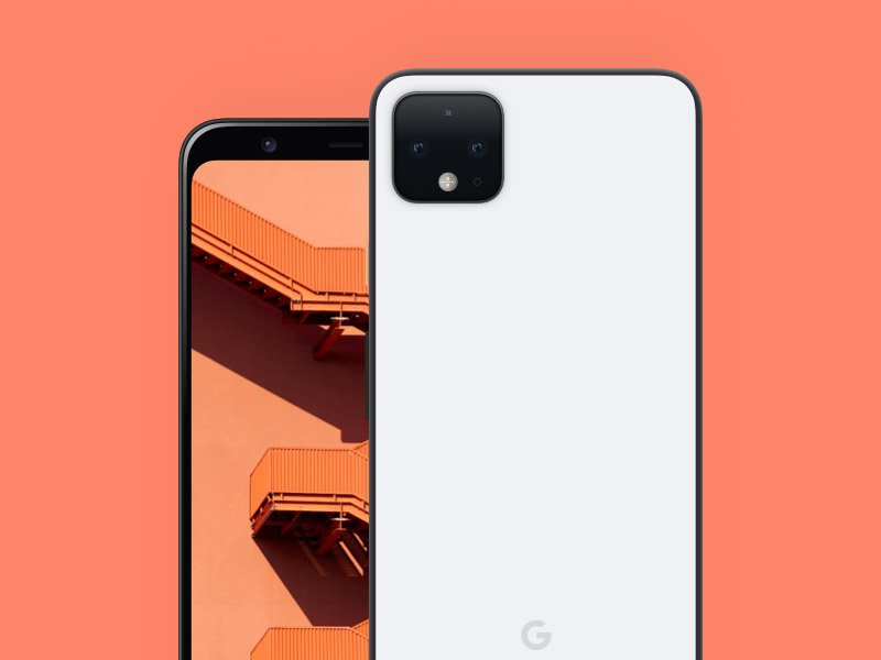 谷歌 Pixel 4 全色系模型素材之家精选sketch素材