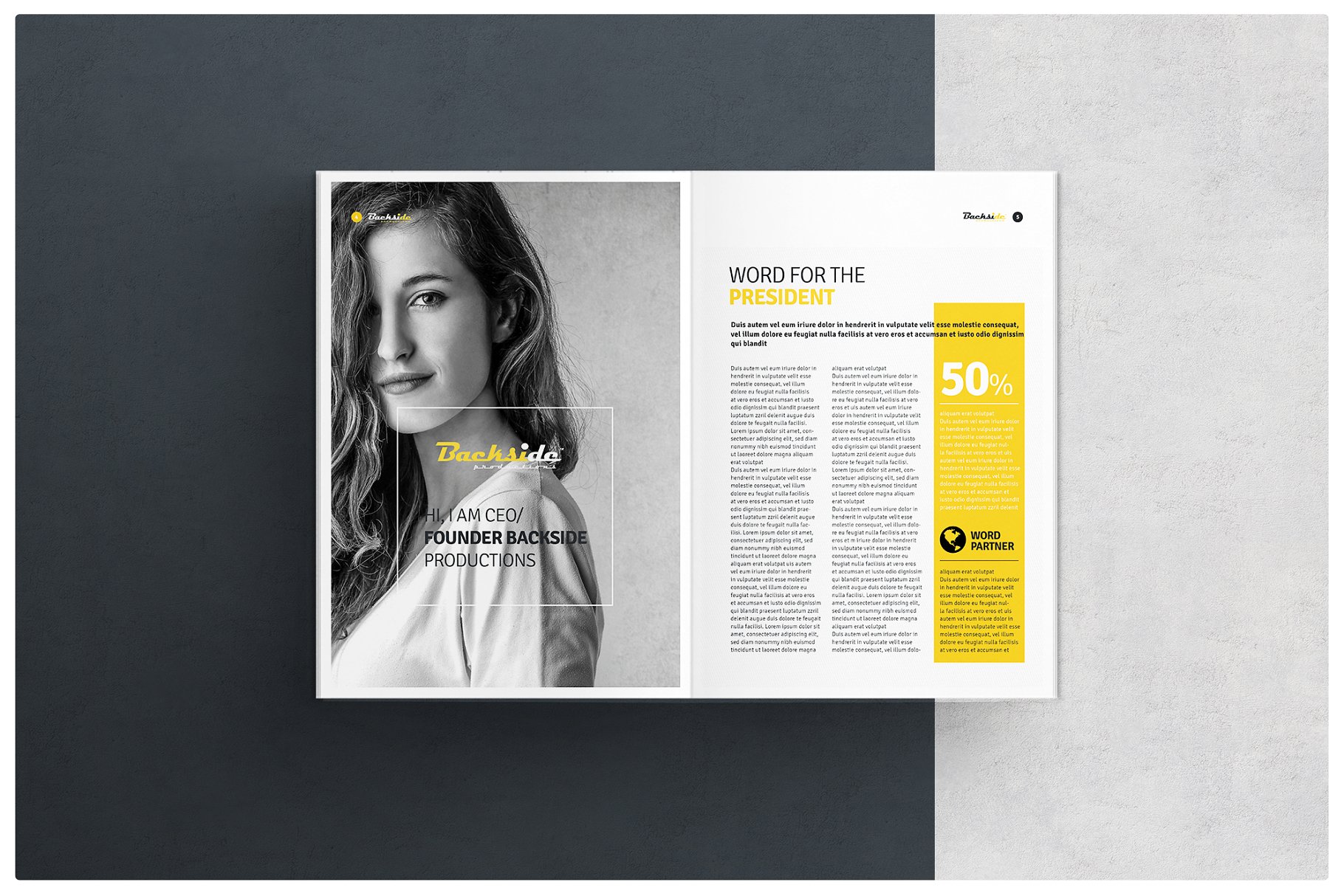 企业项目介绍画册模板 Brochure插图(2)