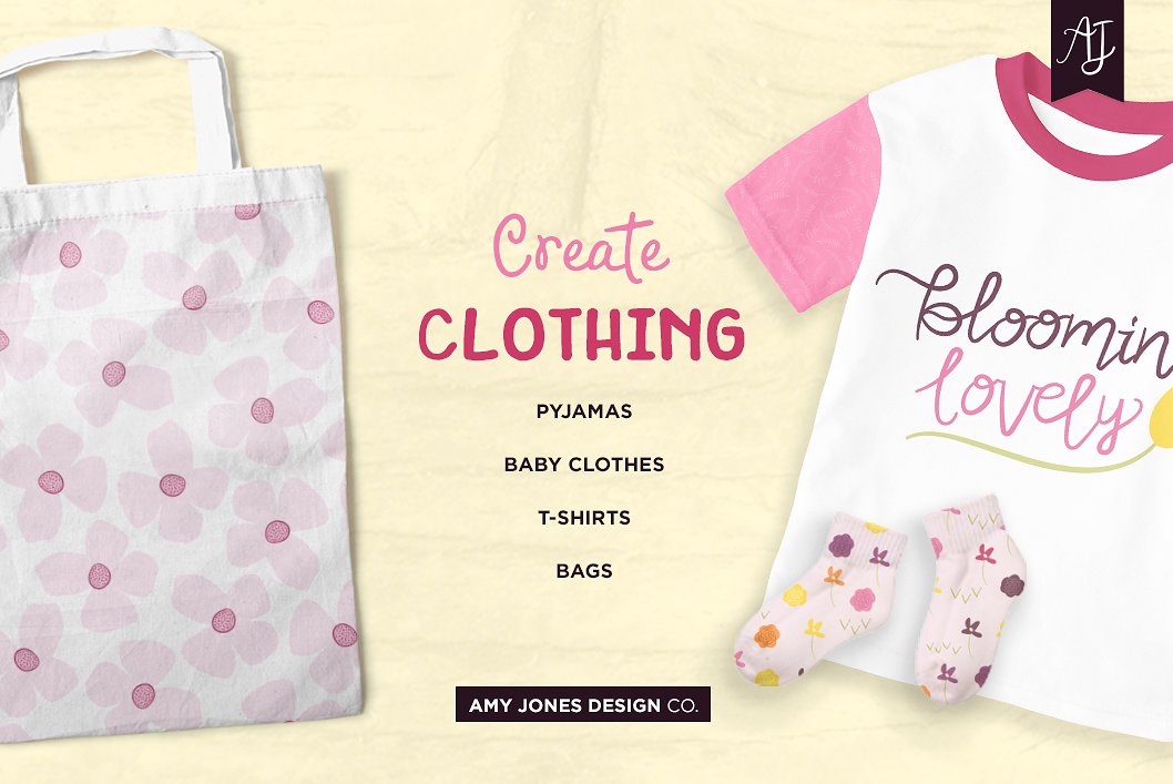 25款手绘母亲节&春季设计素材下载[ai,png]插图(4)