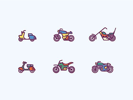 Moto Icon Set素材之家精选sketch素材