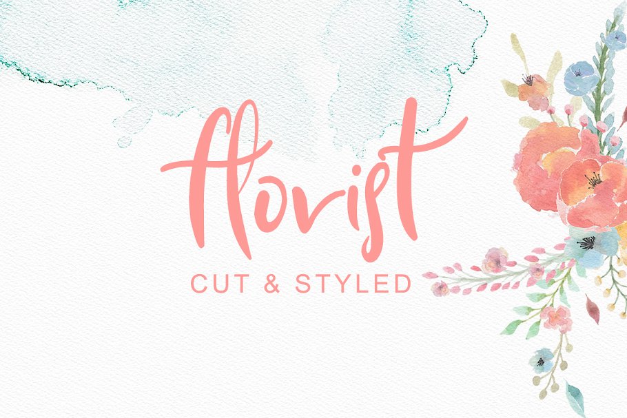 春天主题水彩剪贴画合集 Spring Watercolor Clipart Set插图(4)