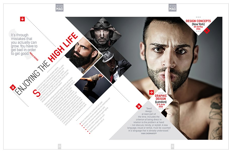 多用途企业时尚高效/时事资讯InDesign杂志模板vol.7插图(20)