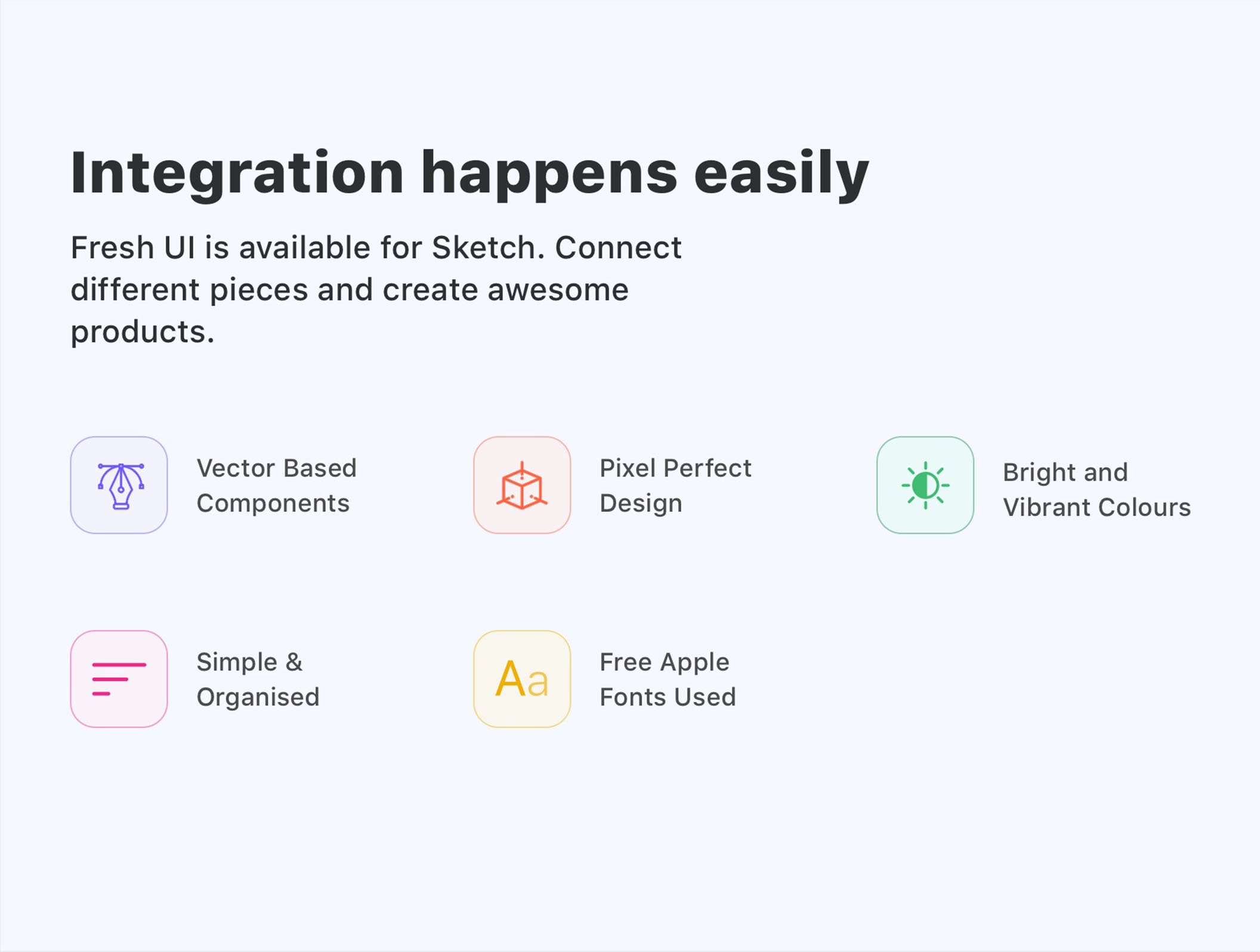 素材库下午茶：新鲜食品订购应用程序APP UI设计SKETCH模板插图(2)