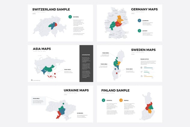 创意商业提案PPT幻灯片演示模板V.32 Multipurpose PowerPoint Template V.32插图(13)