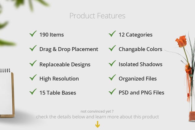 超级办公室办公桌场景样机设计工具包 Workspace Mockup Creator插图(1)