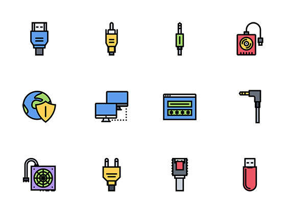 50 枚电脑和数据图标素材之家精选sketch素材