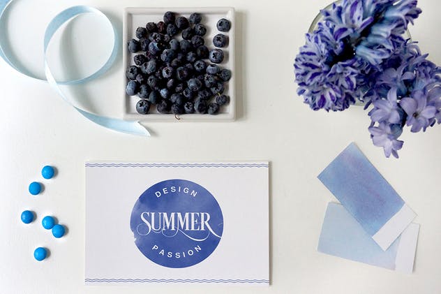 婚礼请帖/邀请函/贺卡样机 Invitation / Greeting card Mockup插图(6)